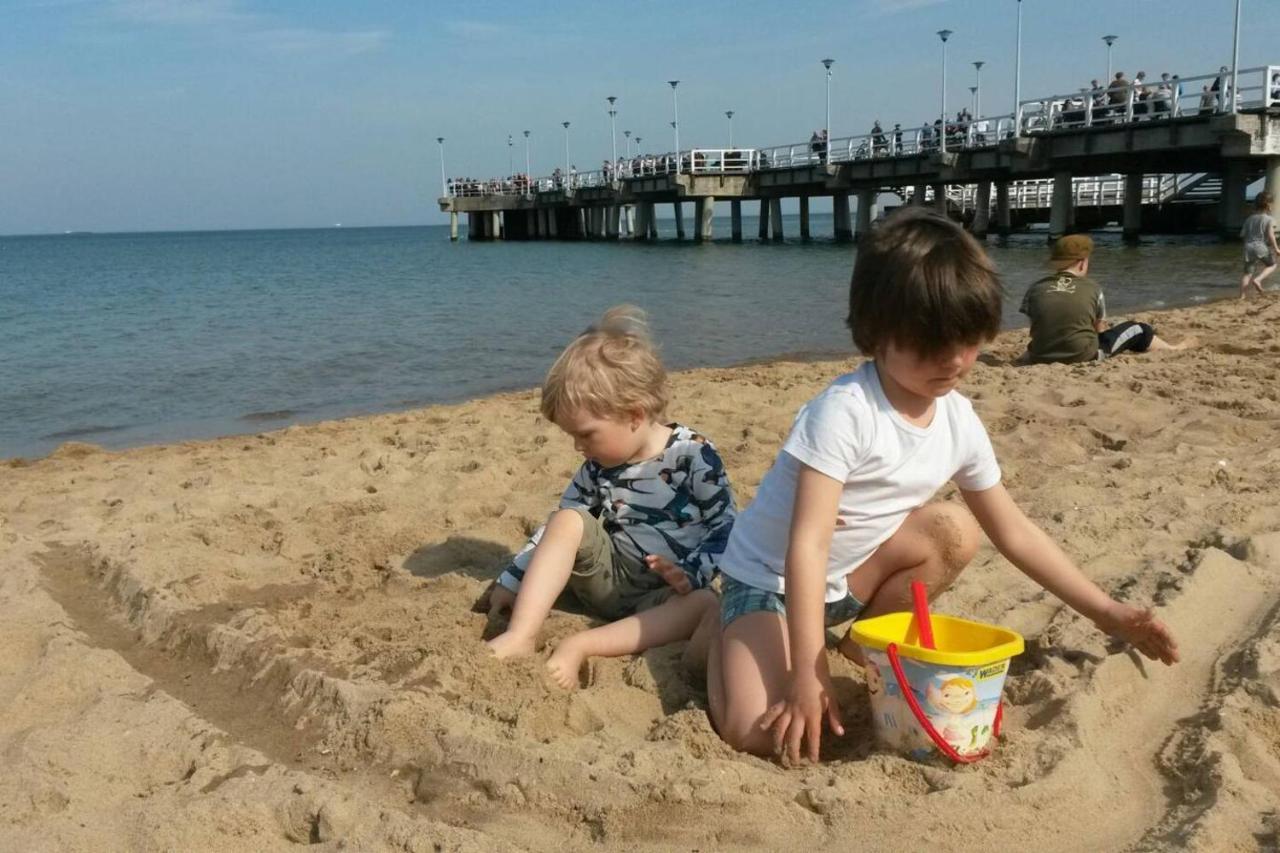 Apartament Sunny Sleeps 4 By The Beach With Garden Patio - Gdansk Przymorze Zewnętrze zdjęcie
