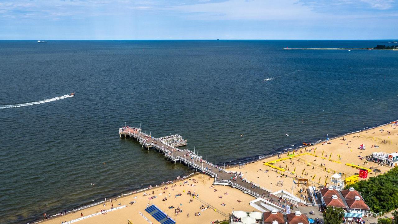 Apartament Sunny Sleeps 4 By The Beach With Garden Patio - Gdansk Przymorze Zewnętrze zdjęcie